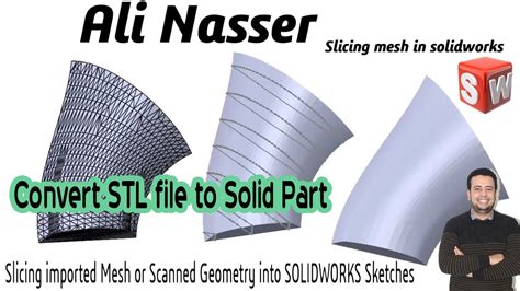 Solved: How do I convert mesh part from stl file to solid in .